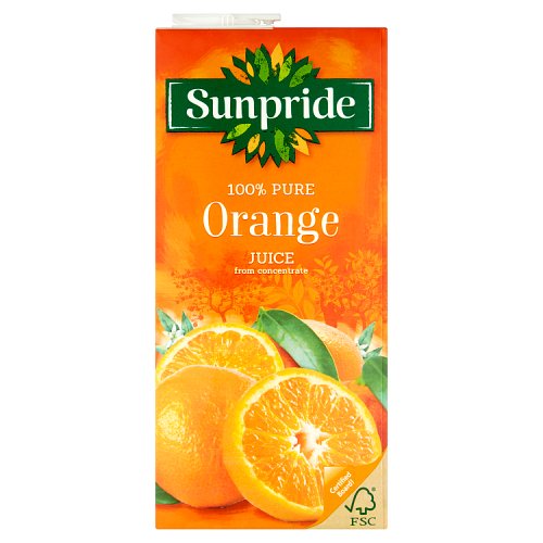 Sunpride Orange Juice 1L (12'S)