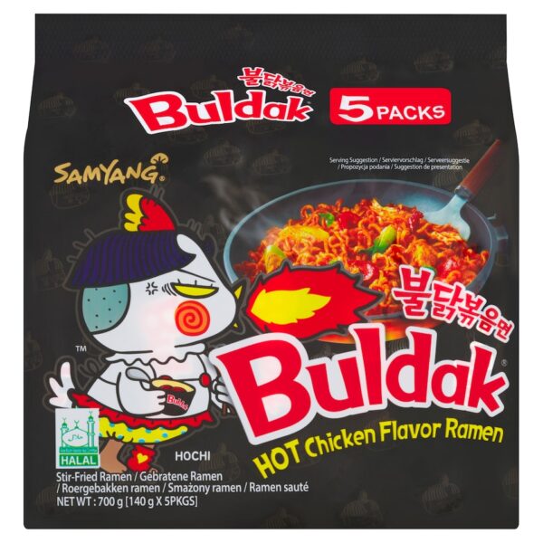 Buldak Ramen Hot Chicken Flavour 5X135G