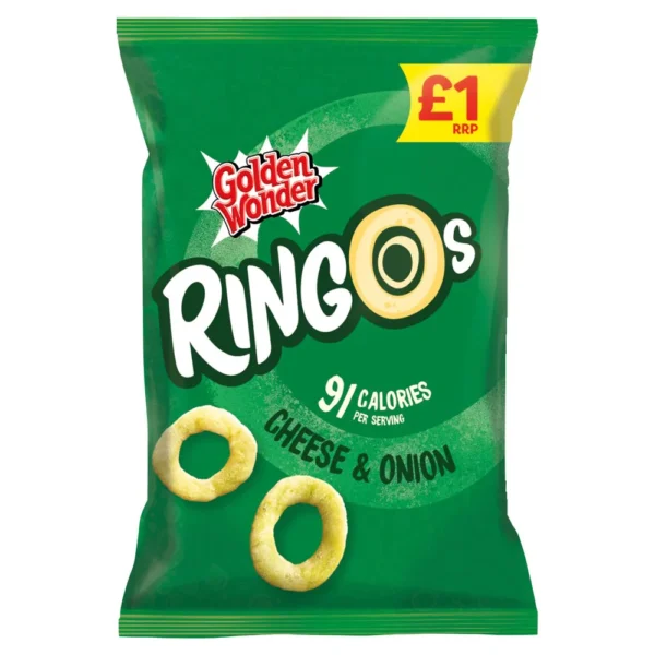 Ringos Cheese & Onion Pm £1 40G