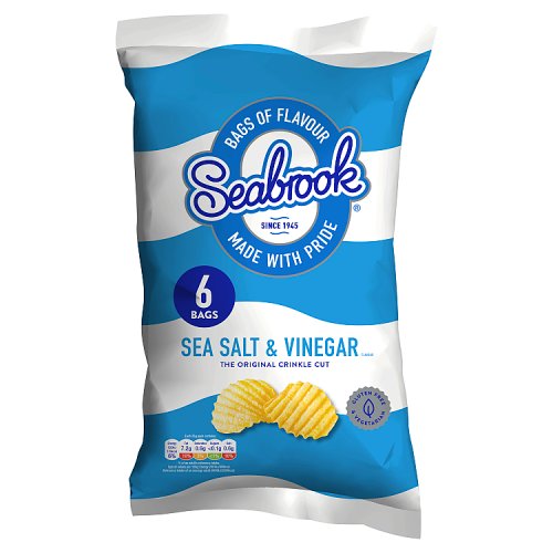 Seabrook Crisps 6X25G Asstd